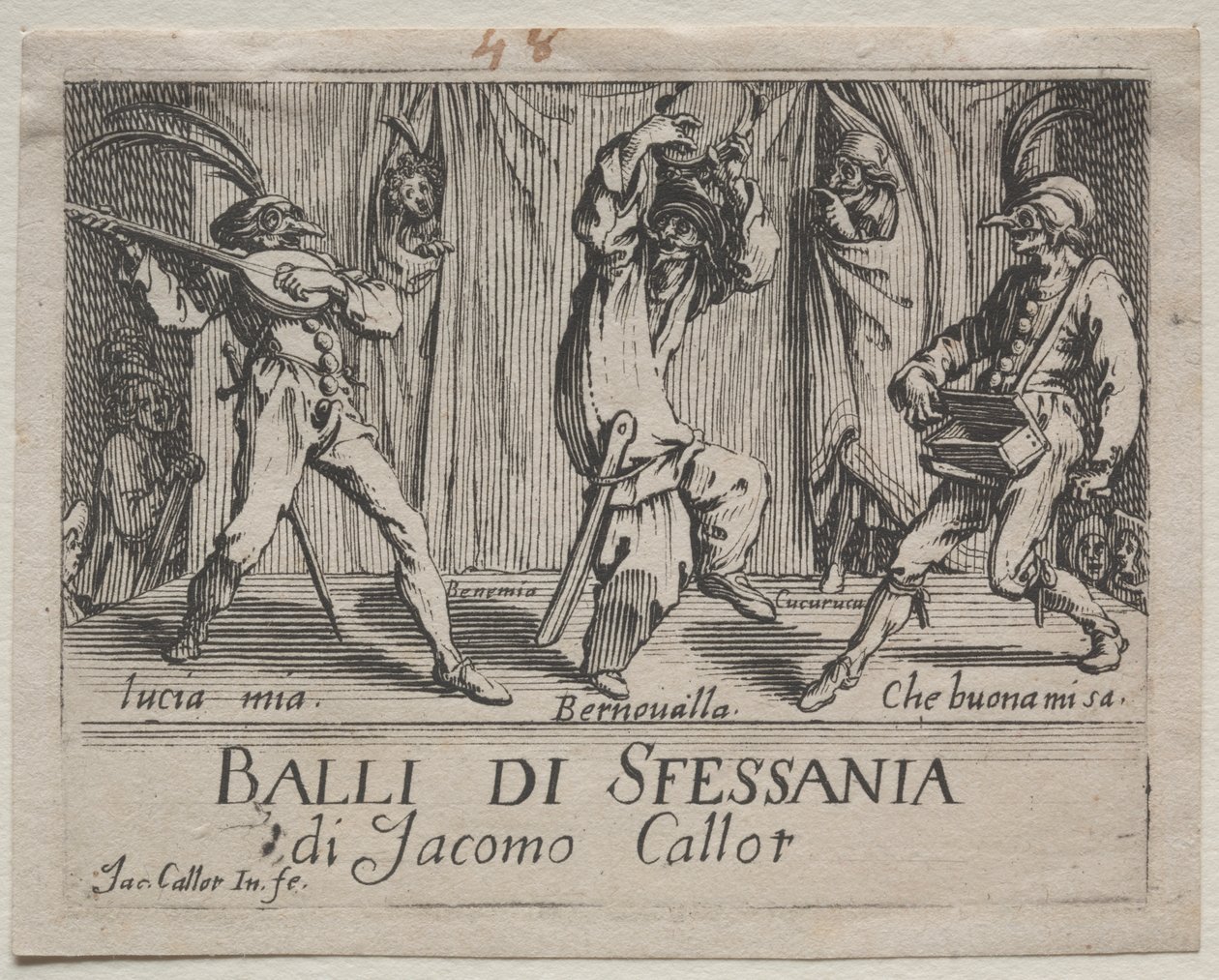 Frontispiece by Jacques Callot