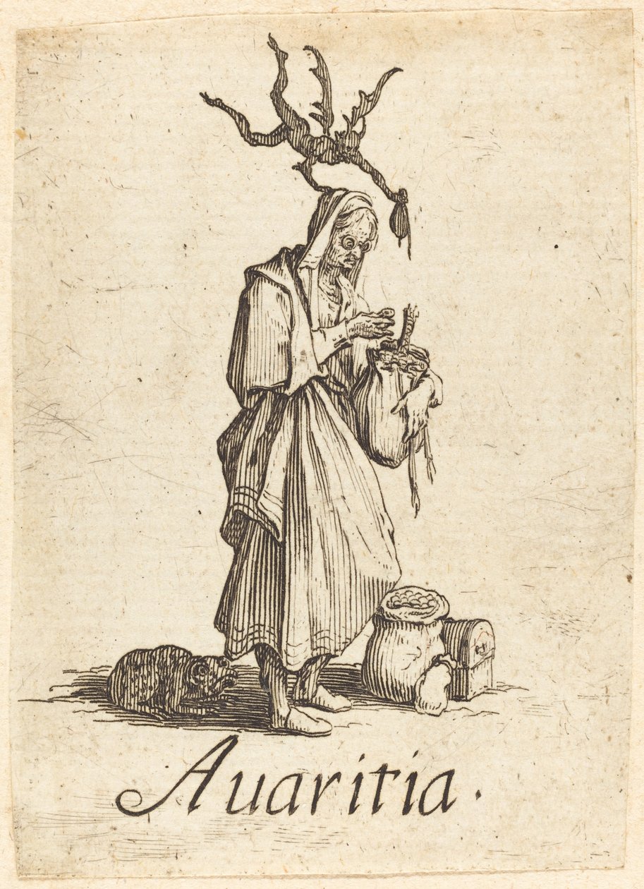 Greed by Jacques Callot