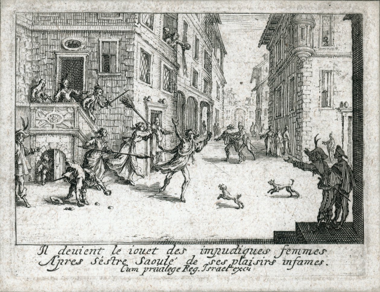 The Life of the Prodigal Son by Jacques Callot