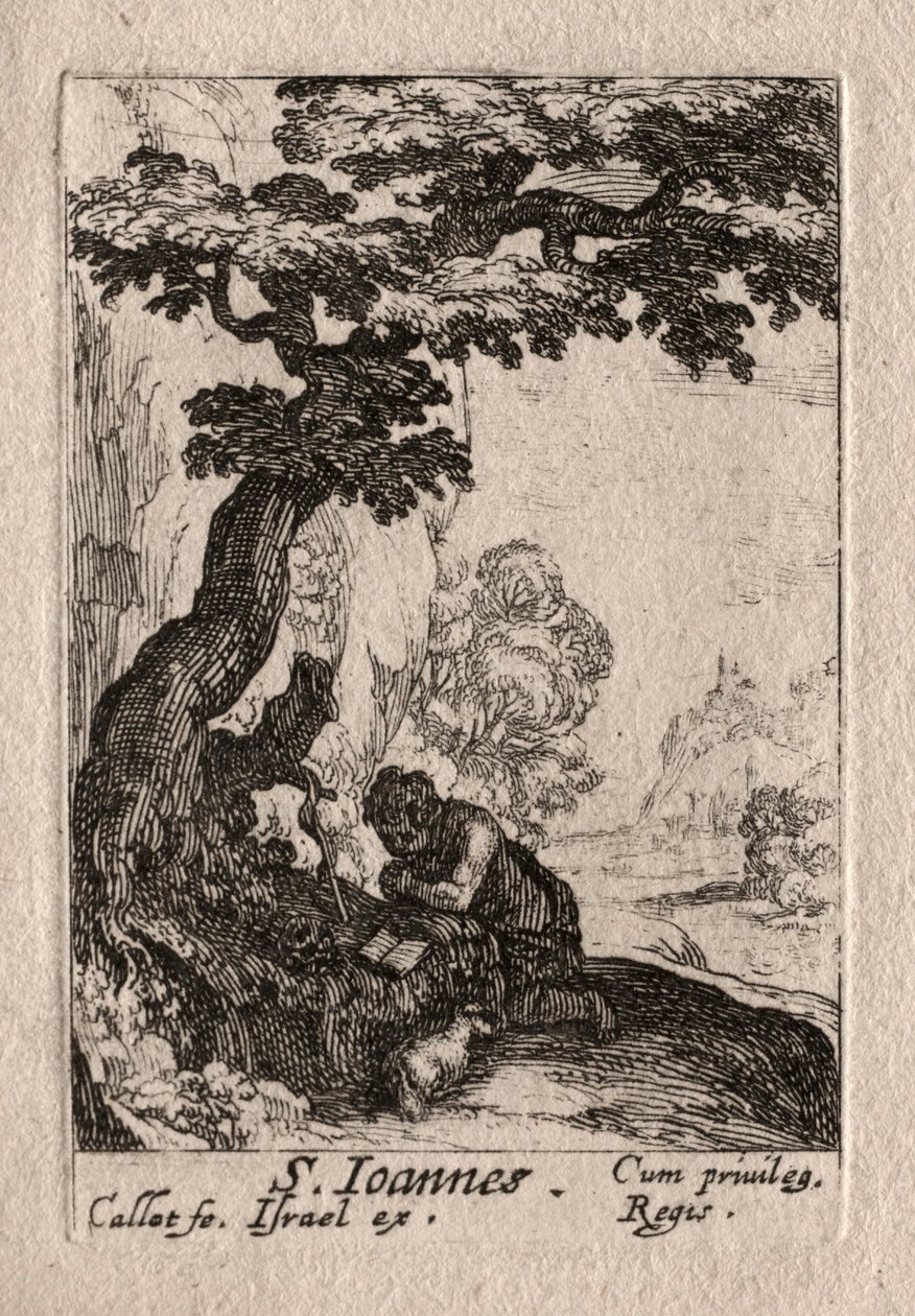 Les Penitents: St. Jean Baptiste by Jacques Callot