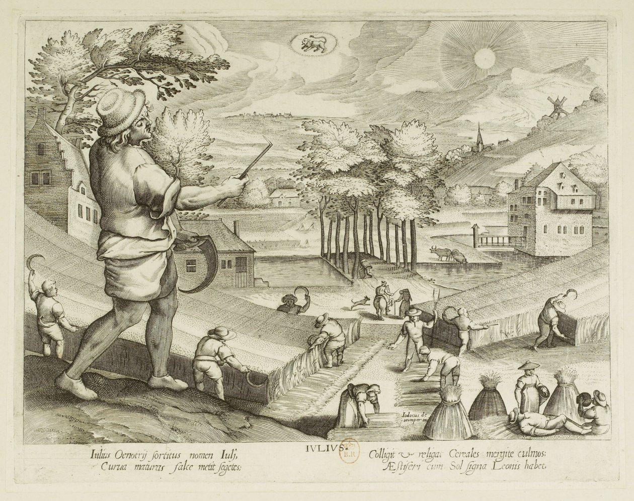The Months. 7, July by Jacques Callot