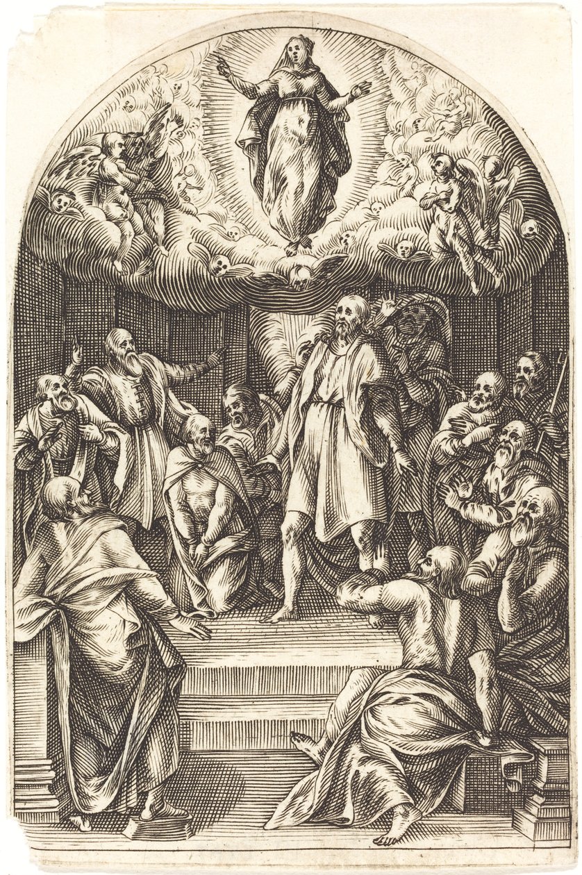 The Assumption by Jacques Callot