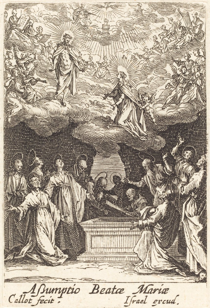 The Assumption of the Virgin by Jacques Callot