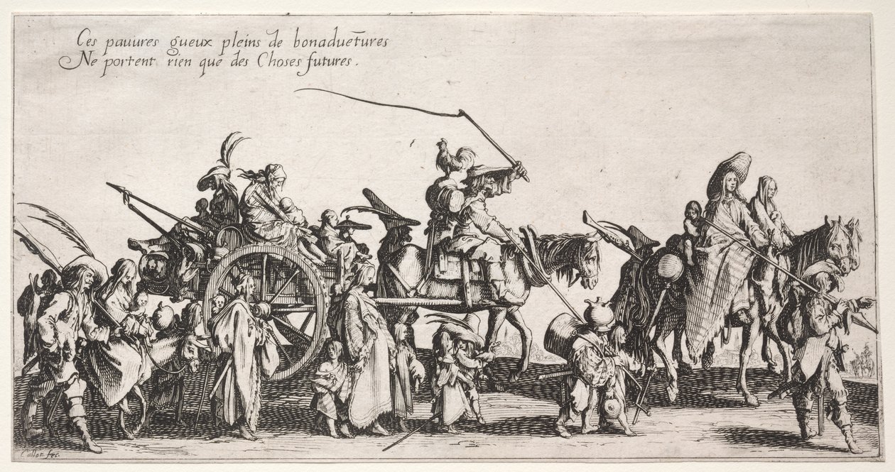 The Bohemians by Jacques Callot