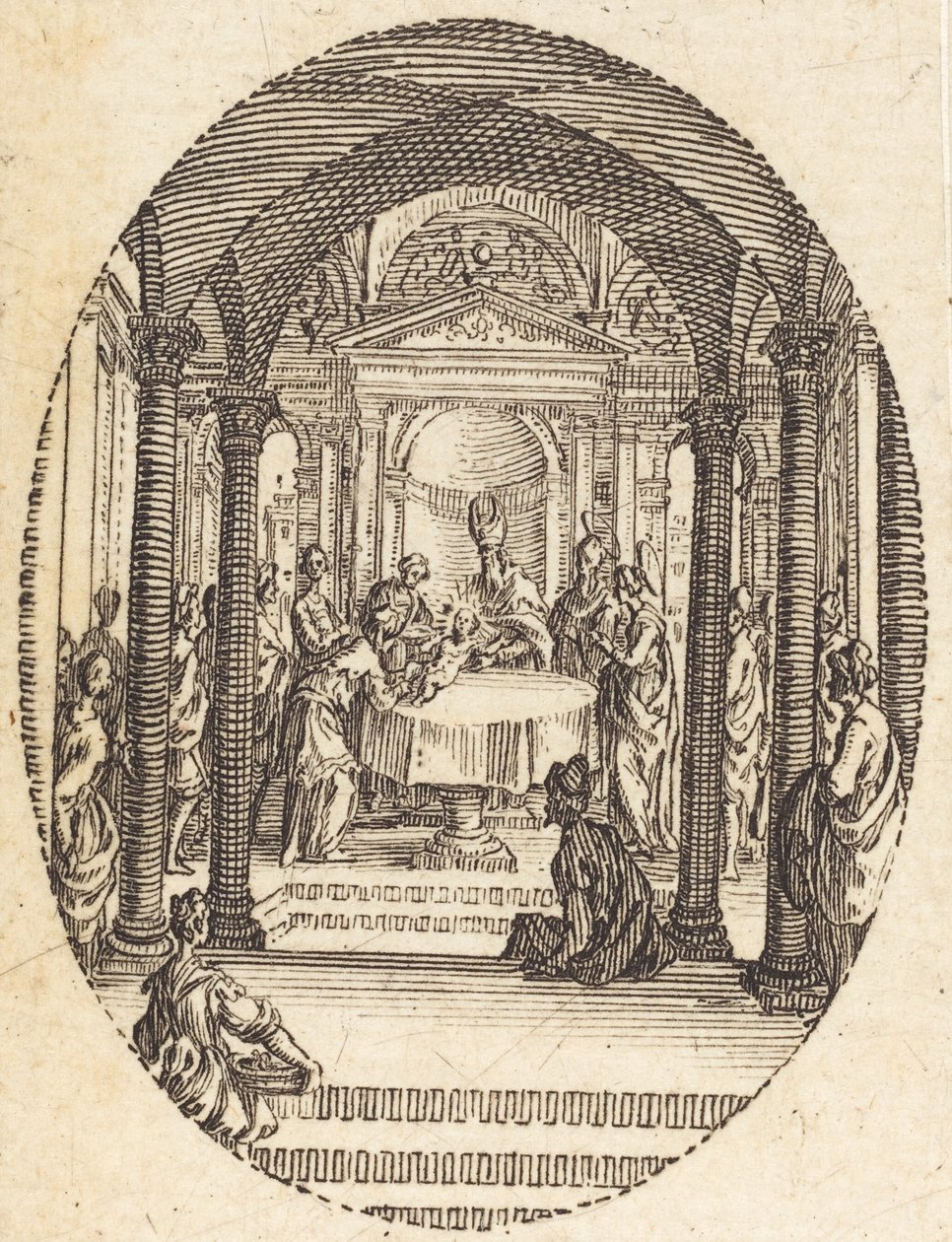 The Circumcision by Jacques Callot