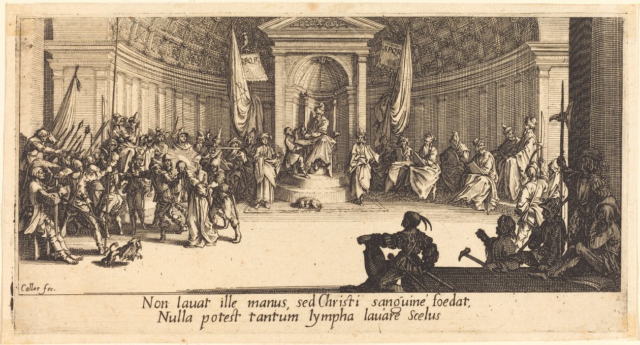The Condemnation to Death by Jacques Callot