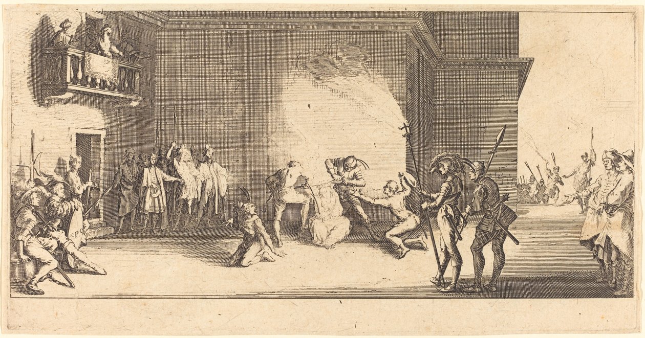 The Crowning with Thorns by Jacques Callot