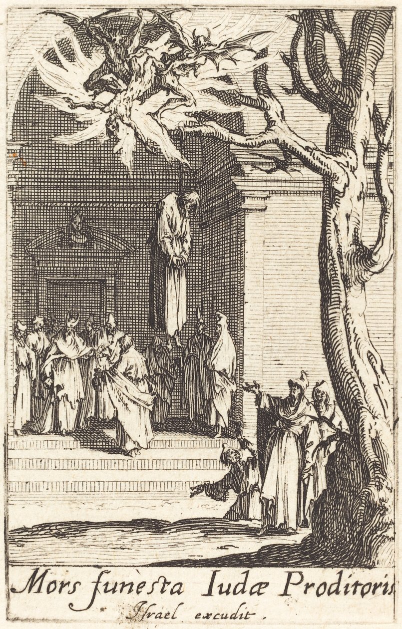 The Death of Judas by Jacques Callot