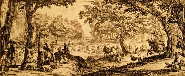 The Great Hunt by Jacques Callot