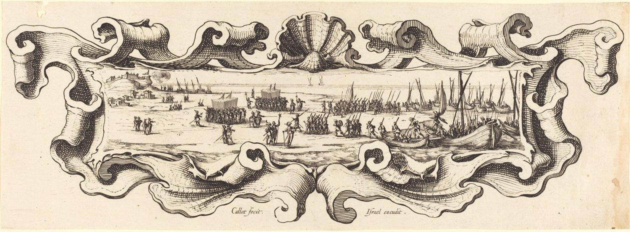 The Landing of the Troops by Jacques Callot