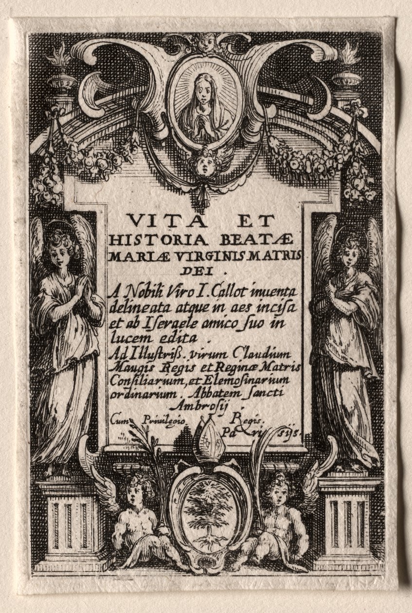 The Life of the Virgin by Jacques Callot