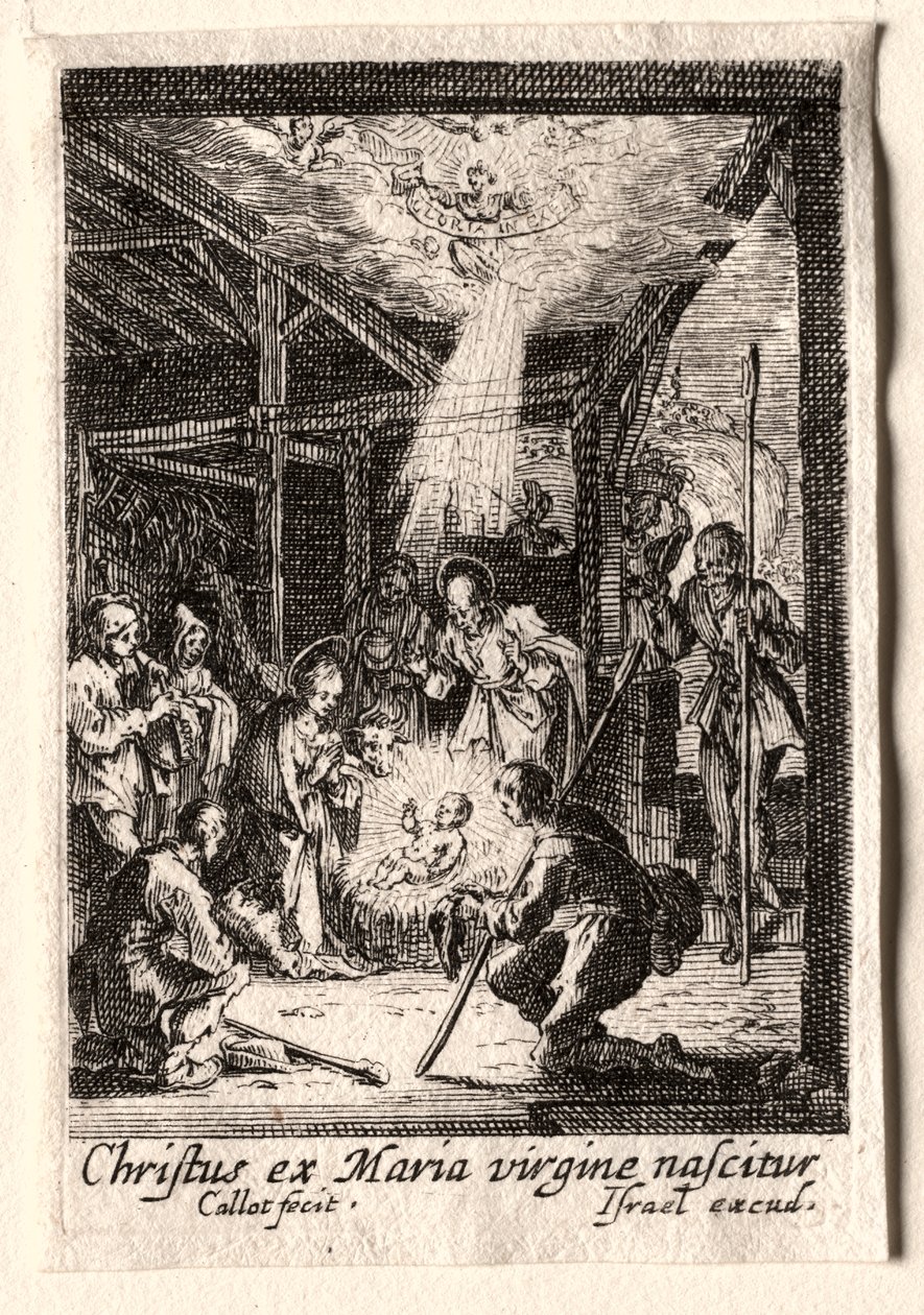 The Nativity by Jacques Callot