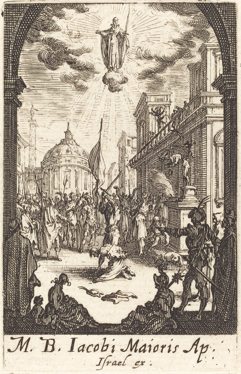 The Martyrdom of Saint James Major by Jacques Callot