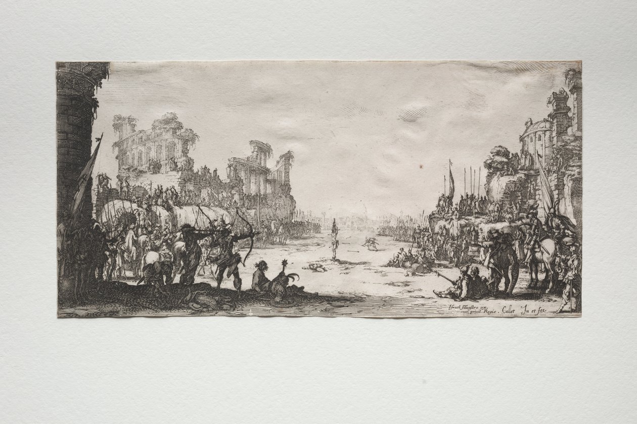 The Martyrdom of St. Sebastian by Jacques Callot