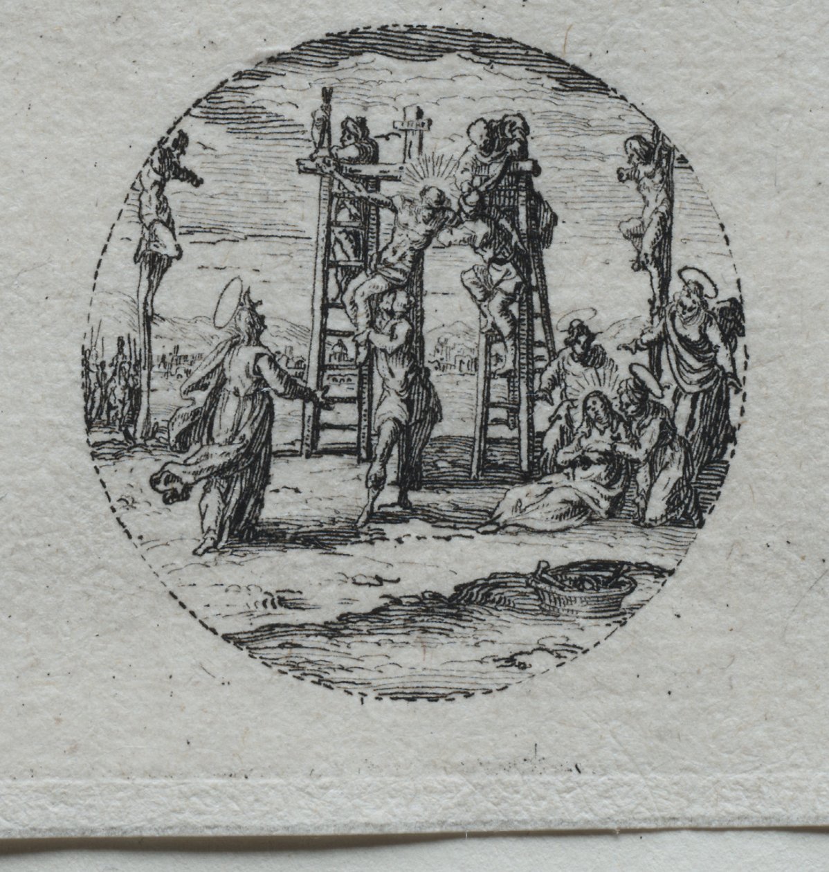 The Crucifixion by Jacques Callot