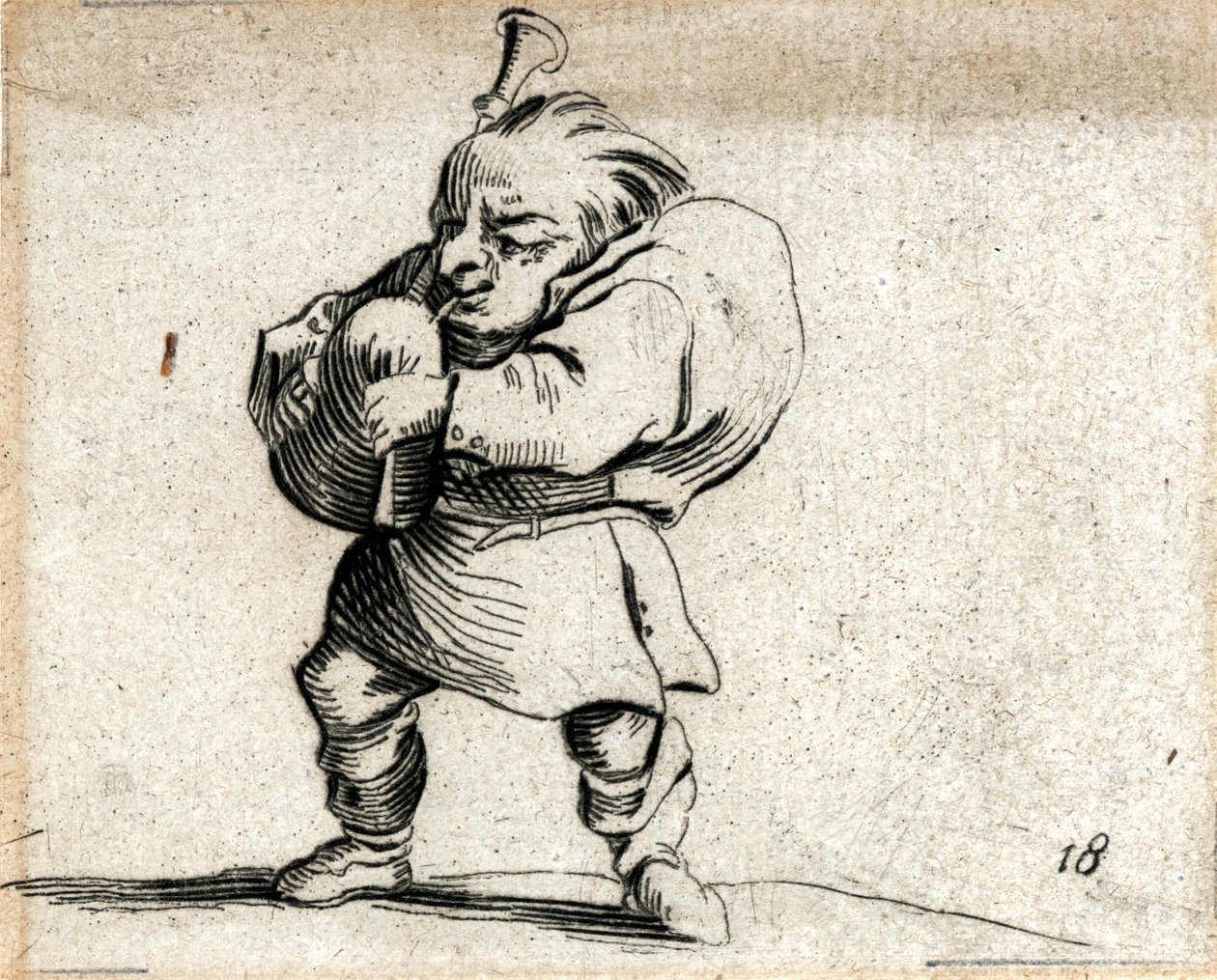 Varie Figure Gobbi by Jacques Callot