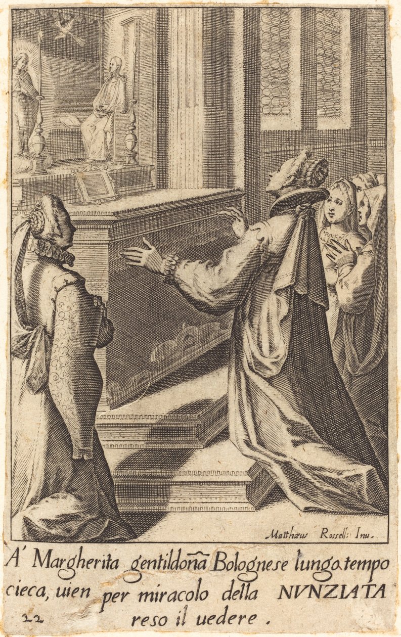 Margherita by Jacques Callot after Matteo Rosselli