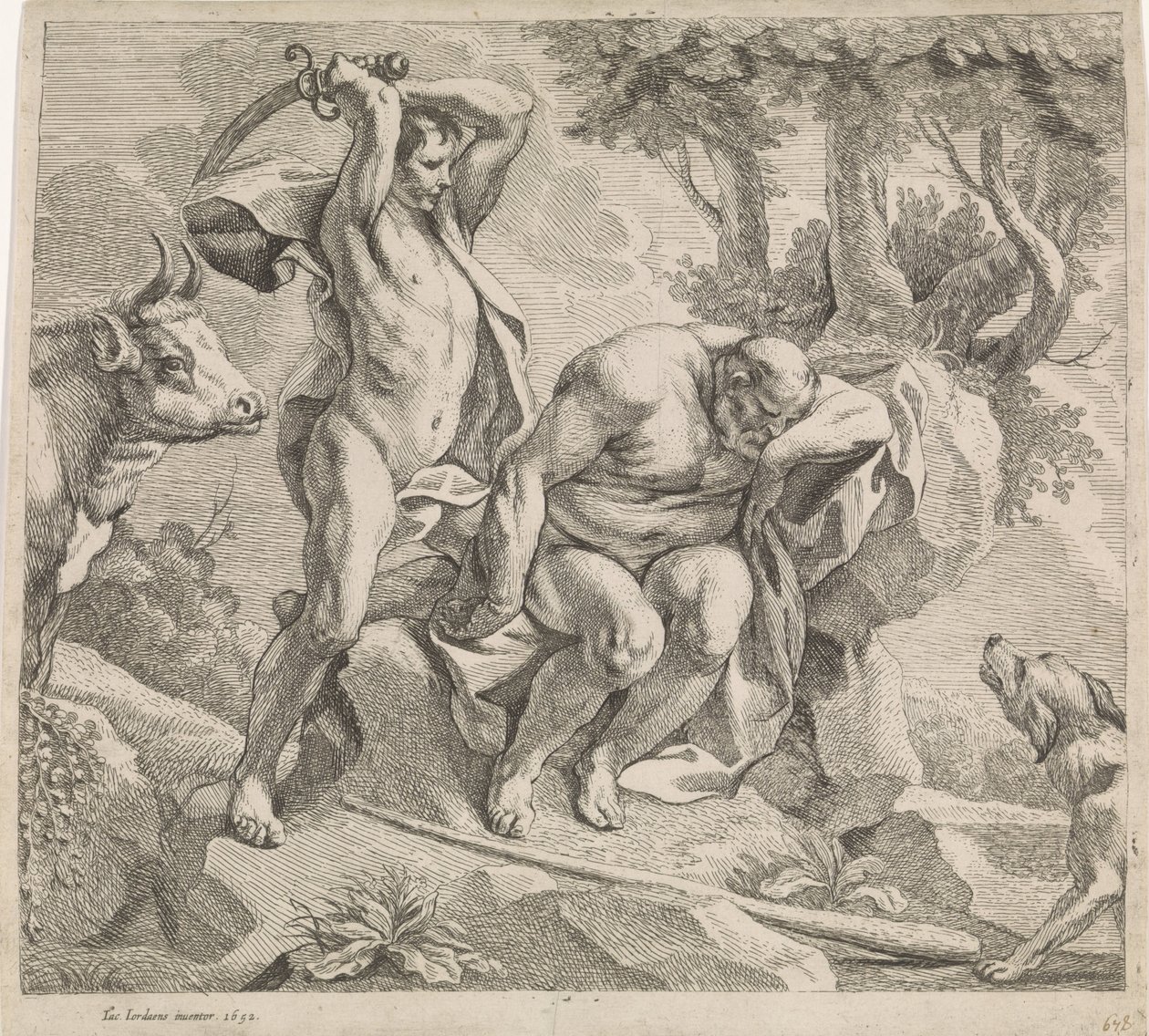 Mercury and Argus by Jacques Jordaens