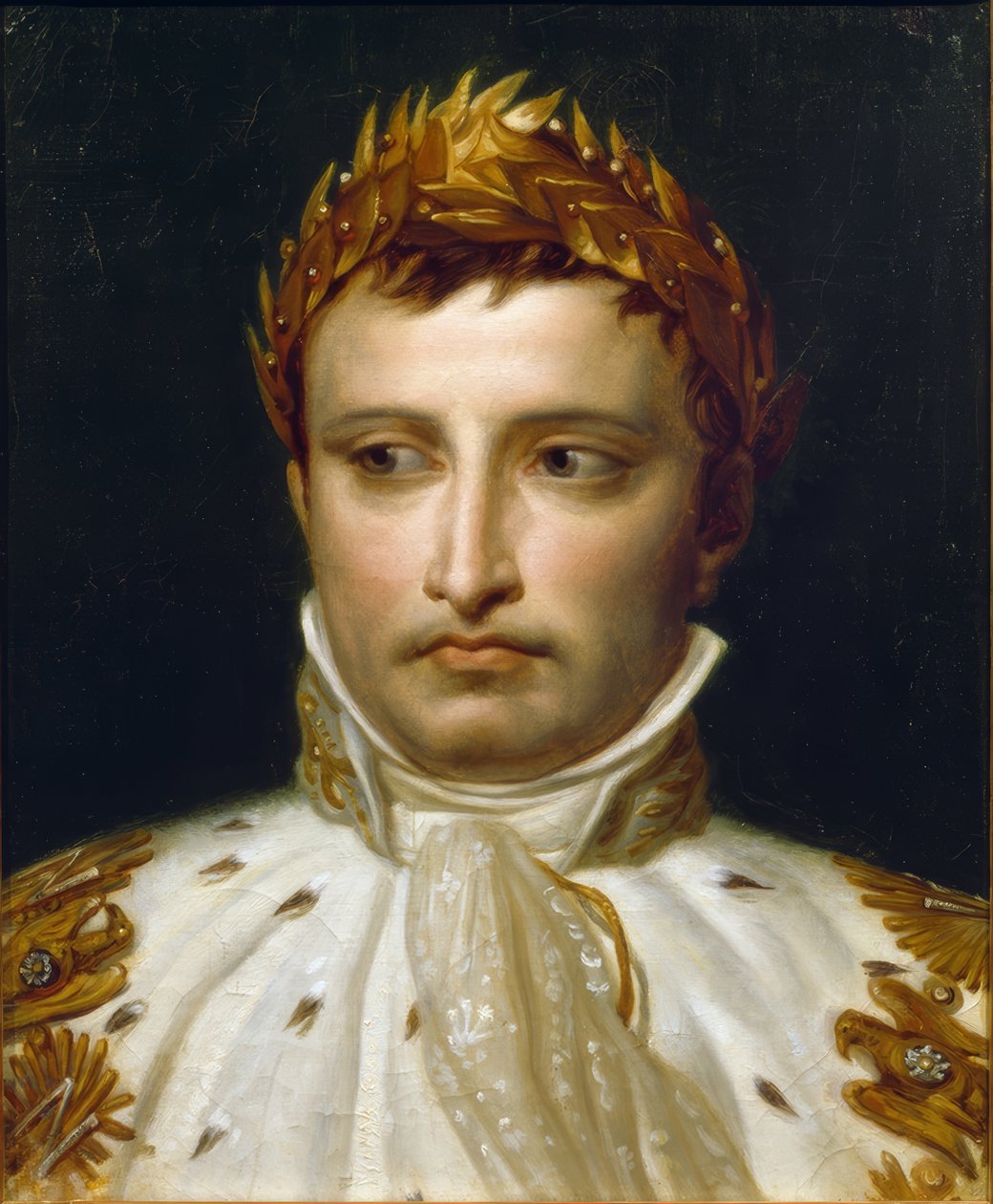 Napoleon I in Coronation Robes by Jacques Louis David
