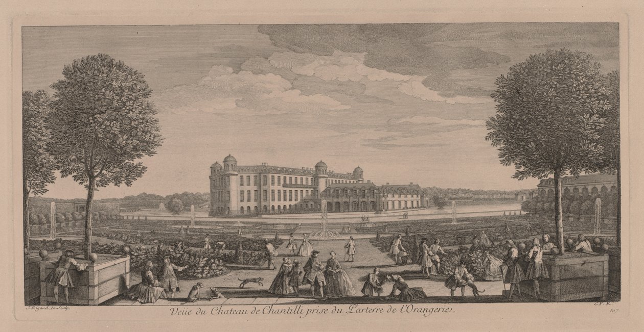 Chateau Chantilly by Jacques Rigaud