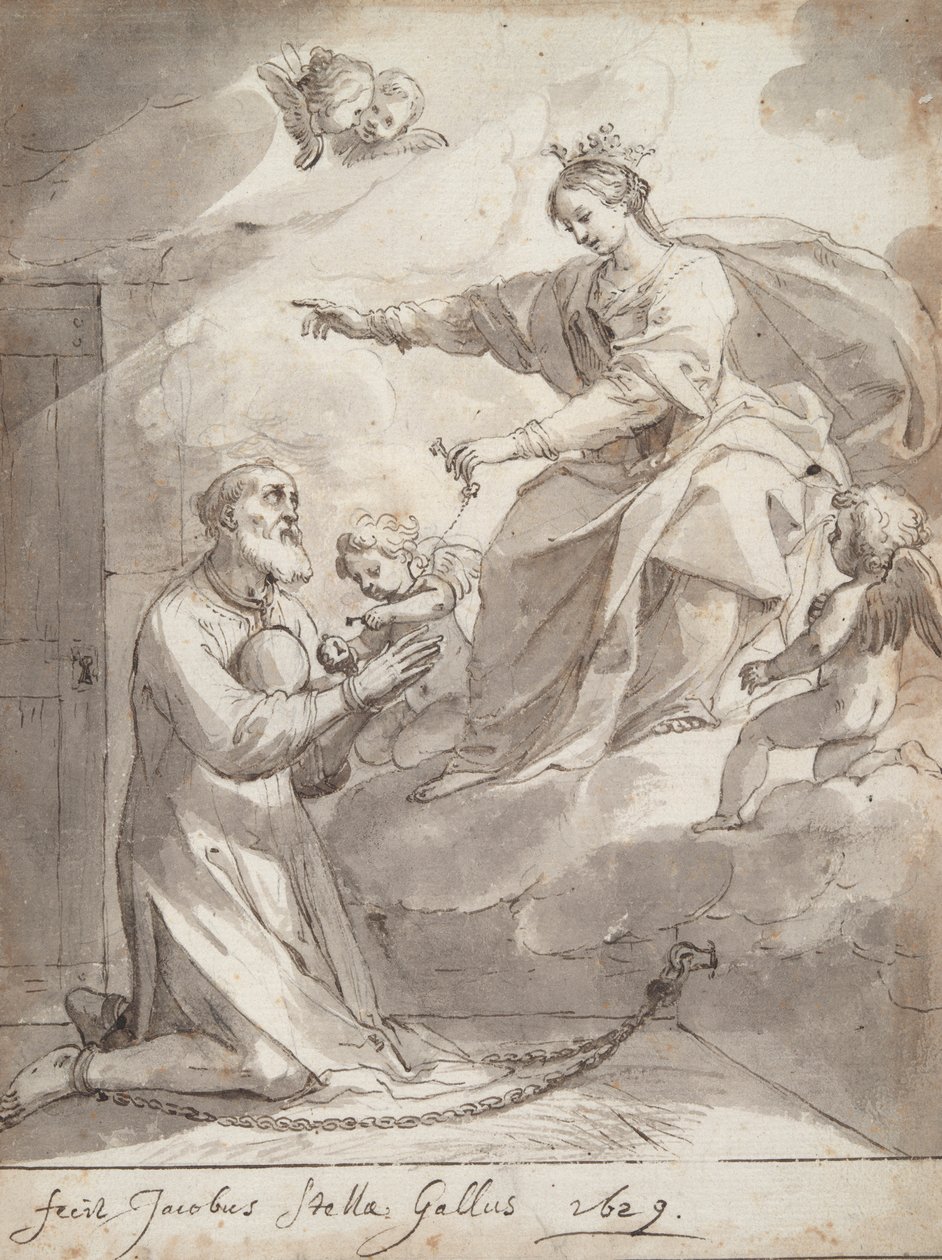 St. Philip in Prison by Jacques Stella