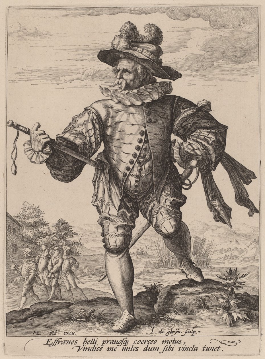 Provost by Jacques de Gheyn II after Hendrik Goltzius