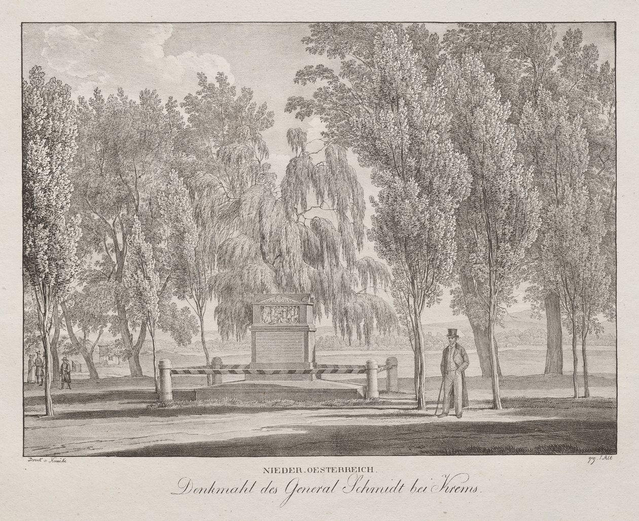 Lower Austria, Banquet of General Schmidt at Krems by Jakob Alt