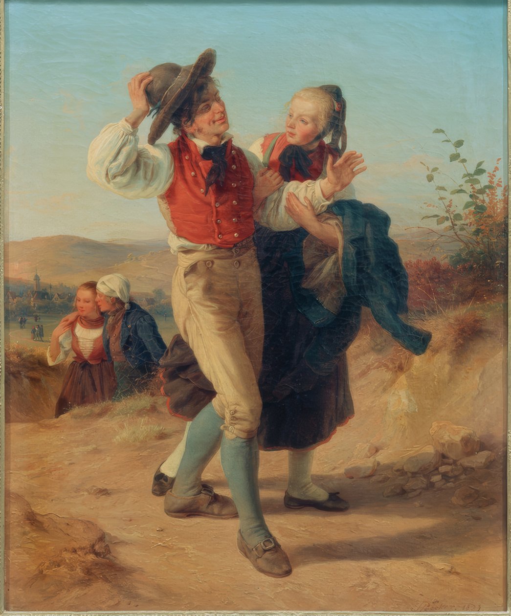 Young Couple by Jakob Becker