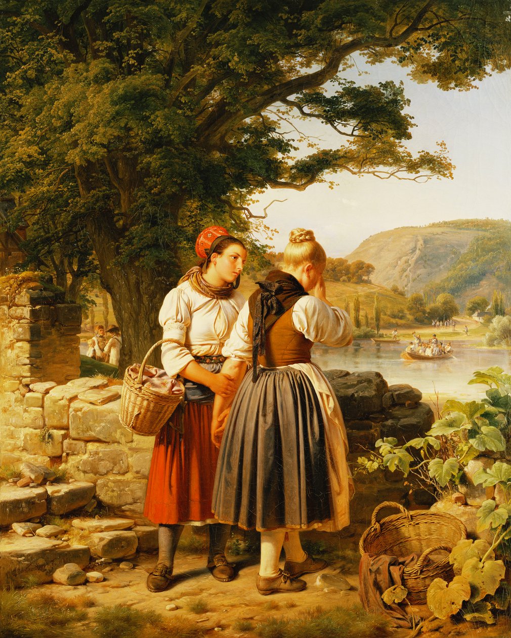 The Farewell by Jakob Becker