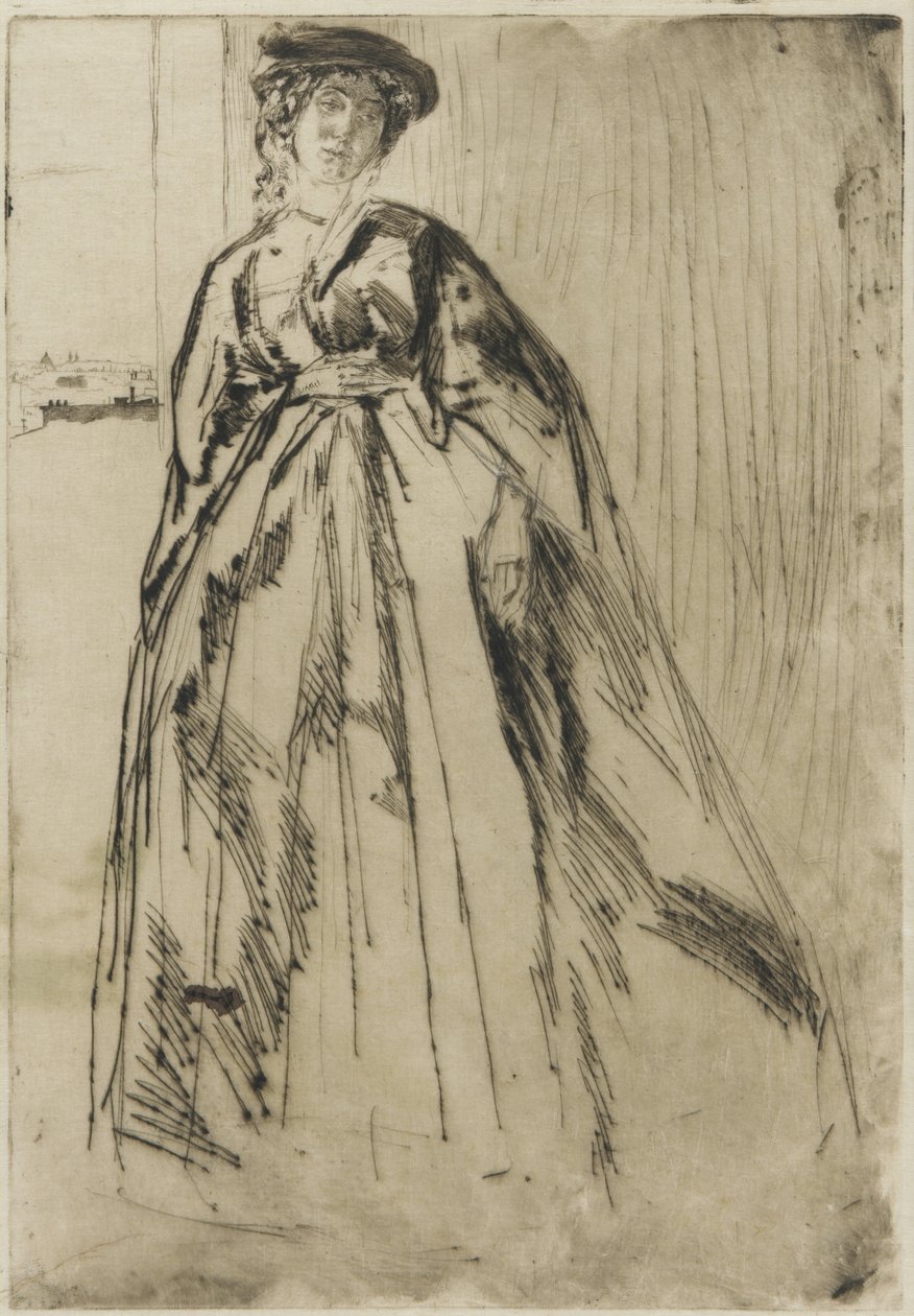 Finette, 1859 by James Abbott McNeill Whistler