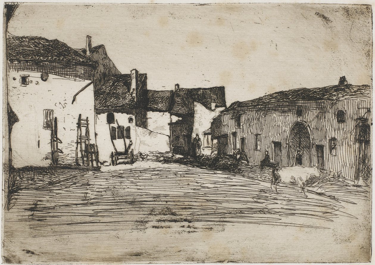 Liverdun, 1858 by James Abbott McNeill Whistler