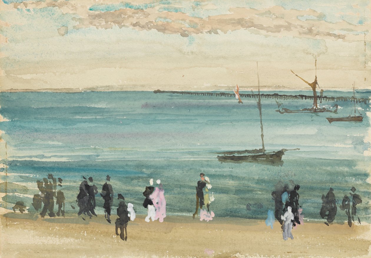 Southend Pier by James Abbott McNeill Whistler