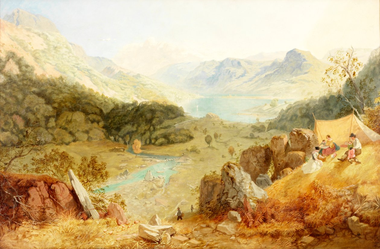 Thirlmere, Cumberland, 1869 by James Baker Pyne