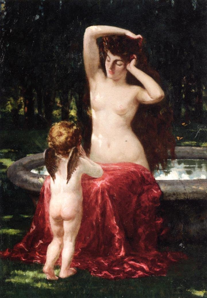 Sylvan Toilette by James Carroll Beckwith