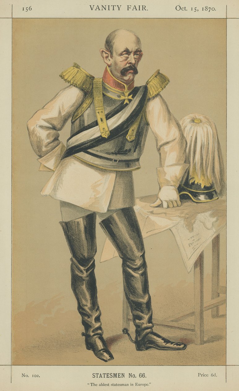 Count von Bismarck-Schoenausen by James Jacques Joseph Tissot