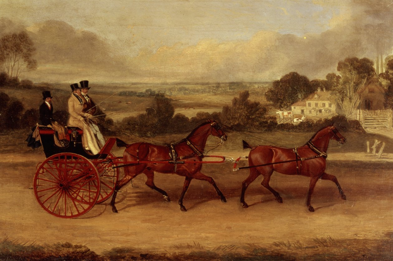 Coaching scene by James Pollard