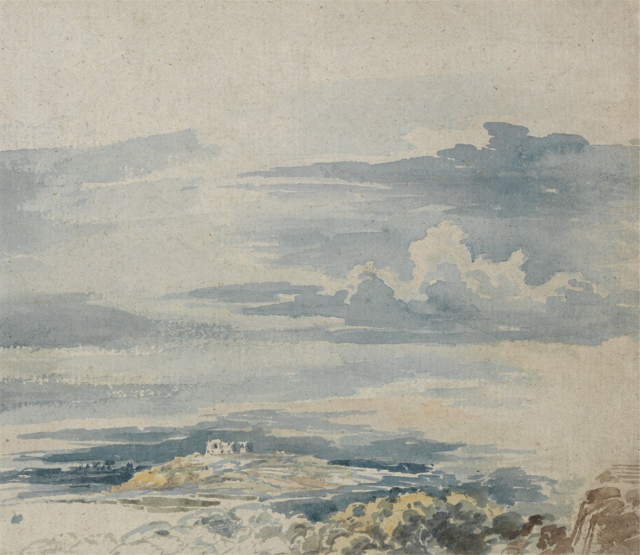 Landscape with a Castle on a Hill by James Ward