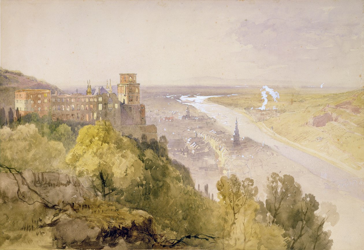 View of Heidelberg by James Baker Pyne