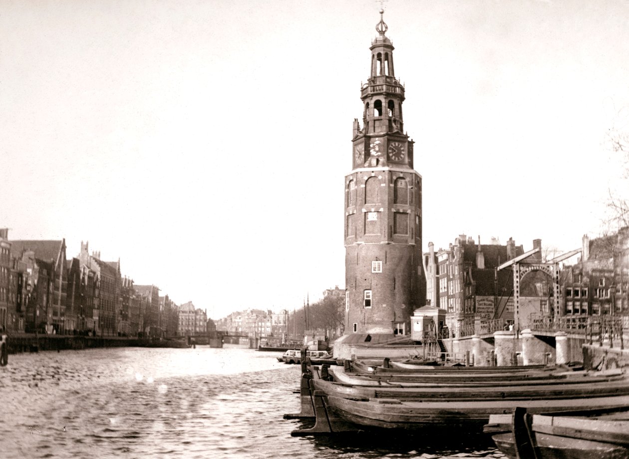 The Montelbaanstoren, Amsterdam by James Batkin