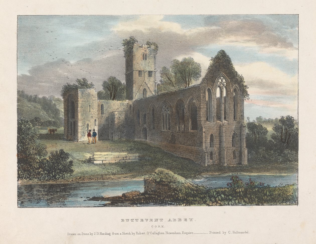 Buttevent Abbey by James Duffield Harding