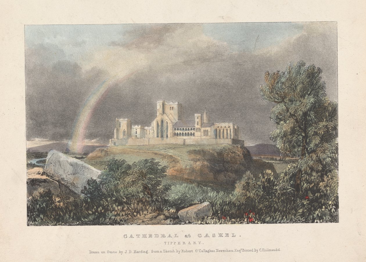 Cathedral at Cashel by James Duffield Harding