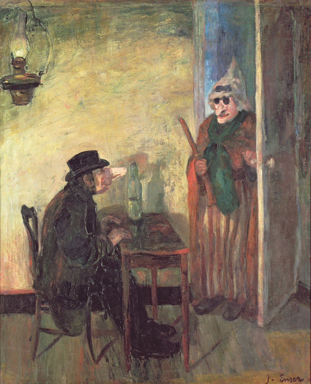 The Scandalised Masks by James Ensor
