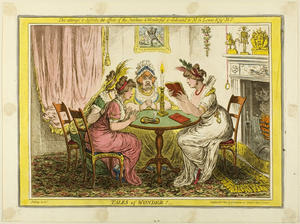 Tales of Wonder! by James Gillray