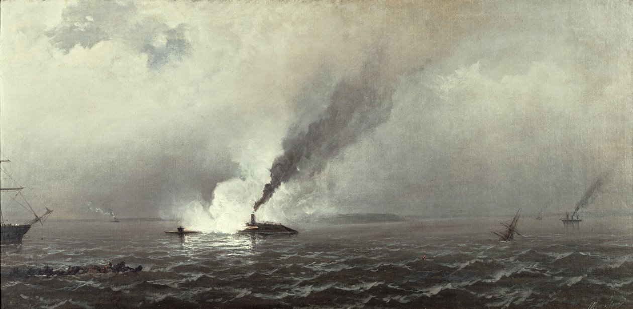 The Monitor and the Merrimac by James Hamilton