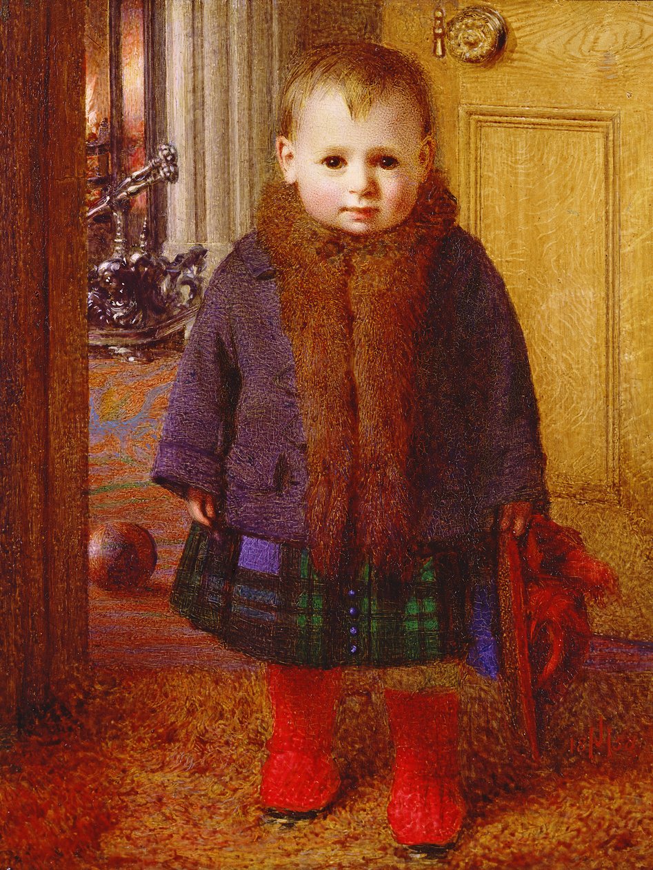 Waiting to Go Out by James Hayllar