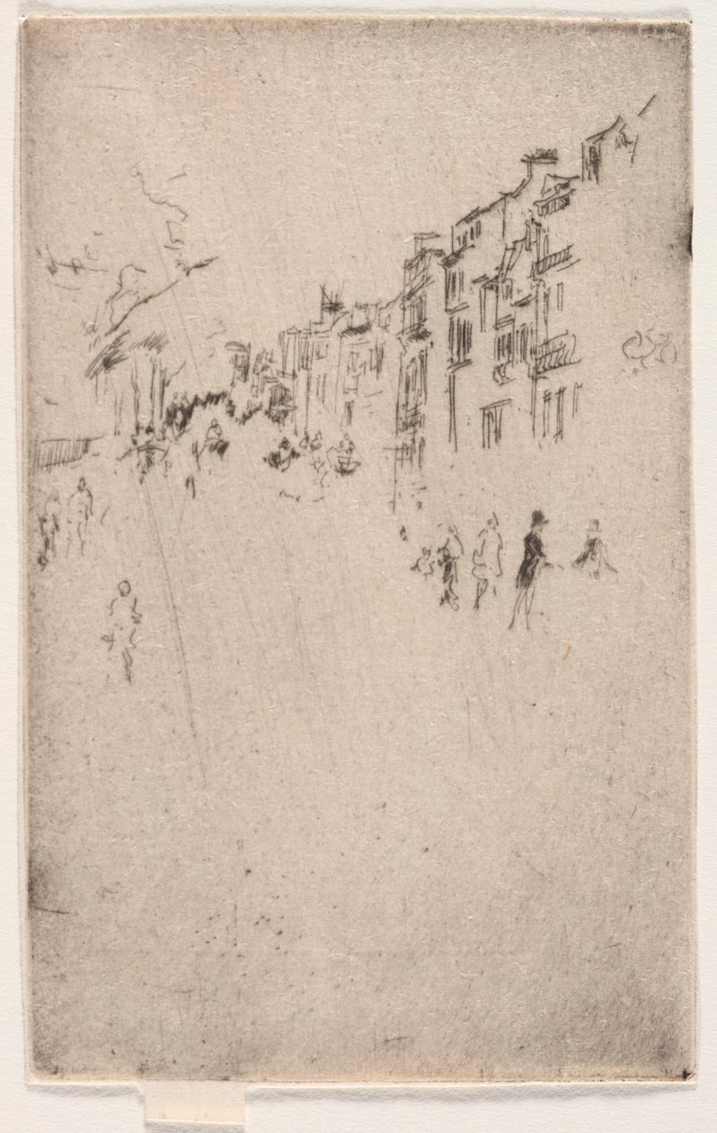 A Fragment of Piccadilly by James McNeill Whistler