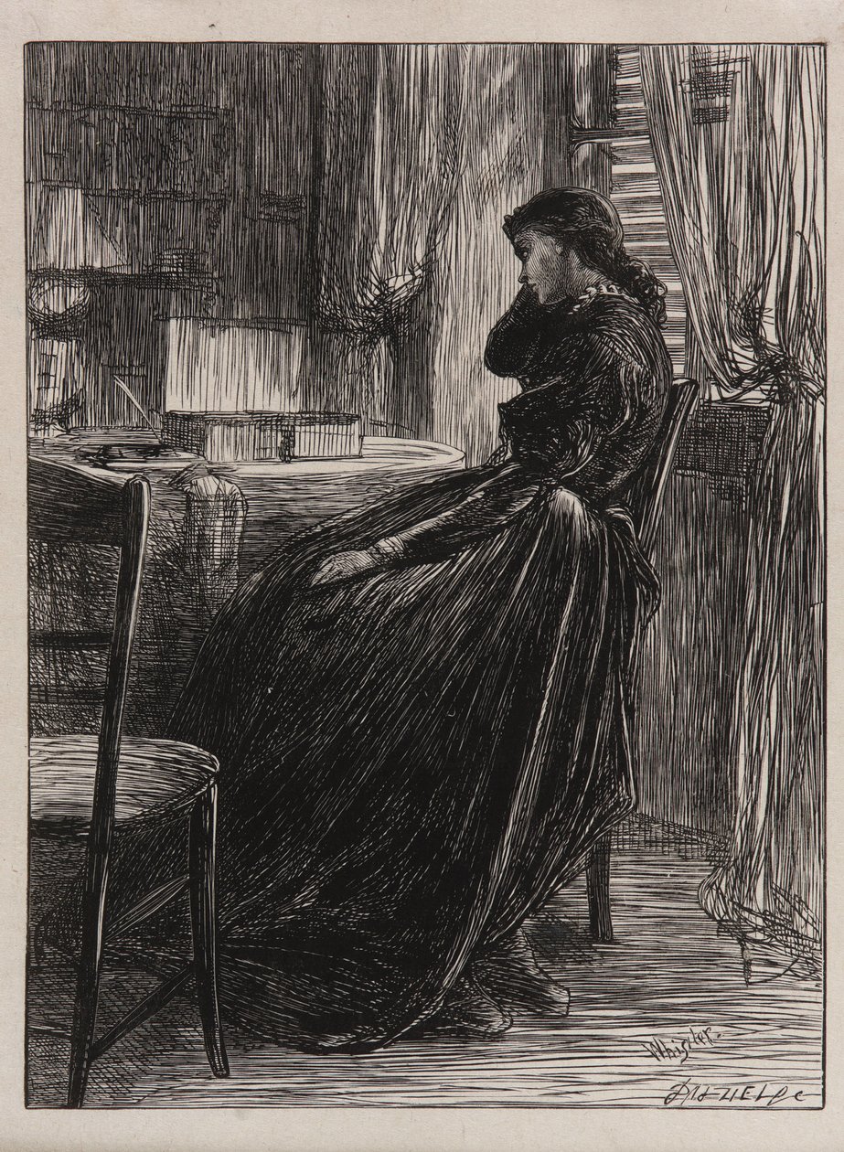 An Illustration to The Trial Sermon by James Abbott McNeill Whistler