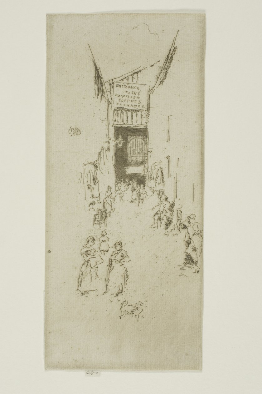 Fleur-de-lys Passage by James Abbott McNeill Whistler