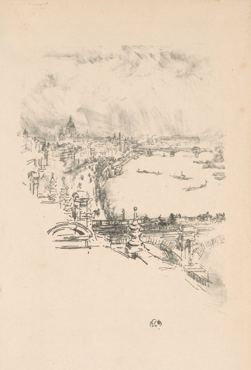 Little London by James Abbott McNeill Whistler