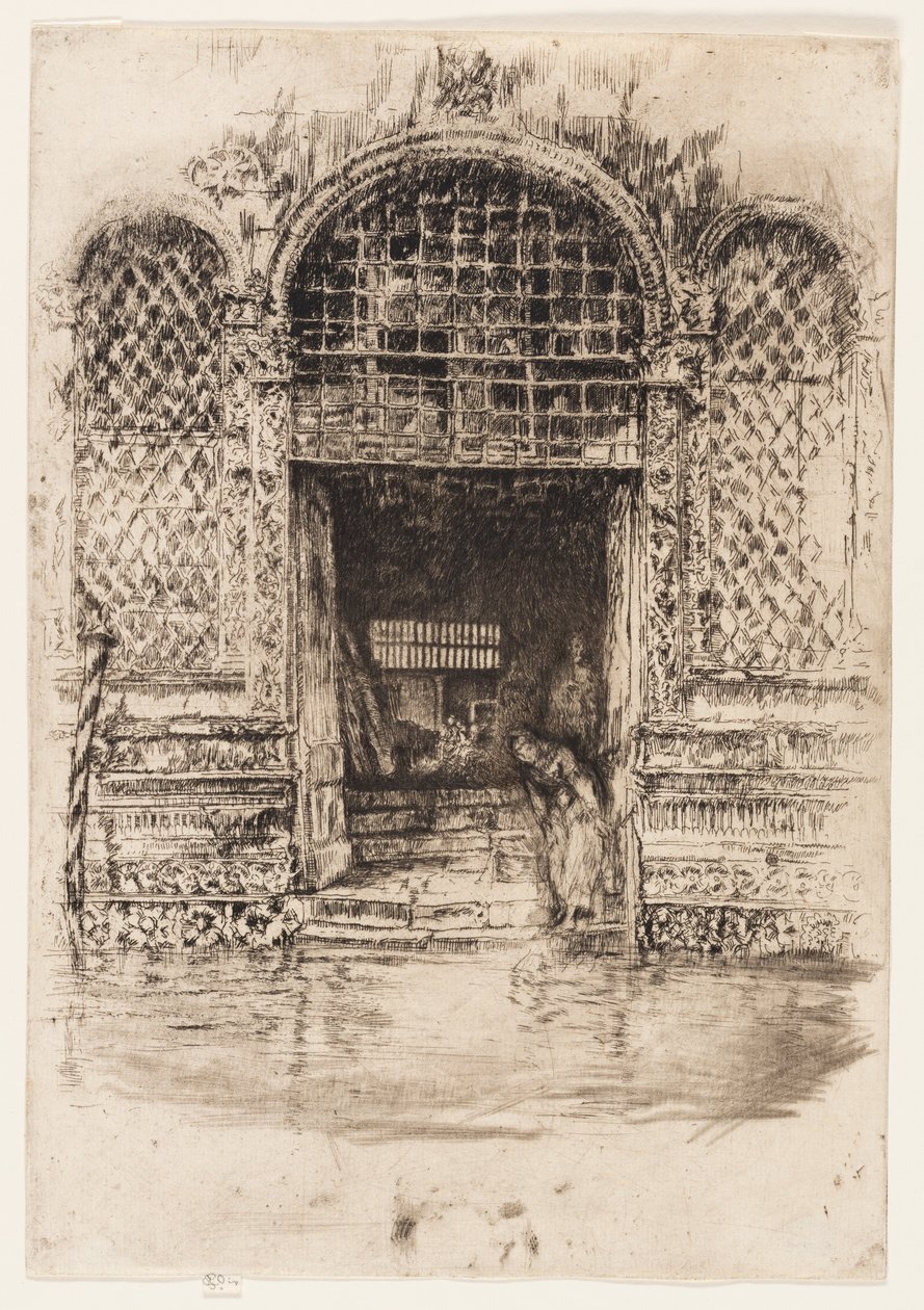 The Doorway by James Abbott McNeill Whistler